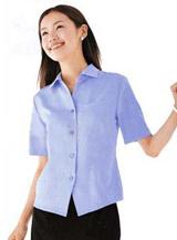 深圳工衣廠家 定制女士短袖襯衣制服，專業(yè)設(shè)計(jì)，價(jià)格透明